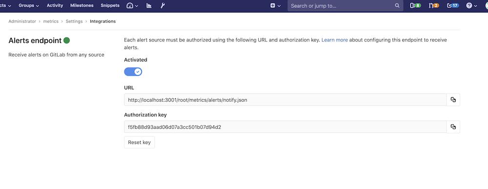 Generic Alert Endpoint MVC