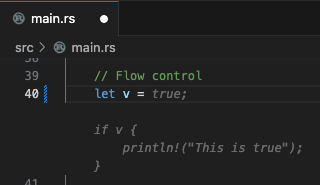 Conditions, boolean variable